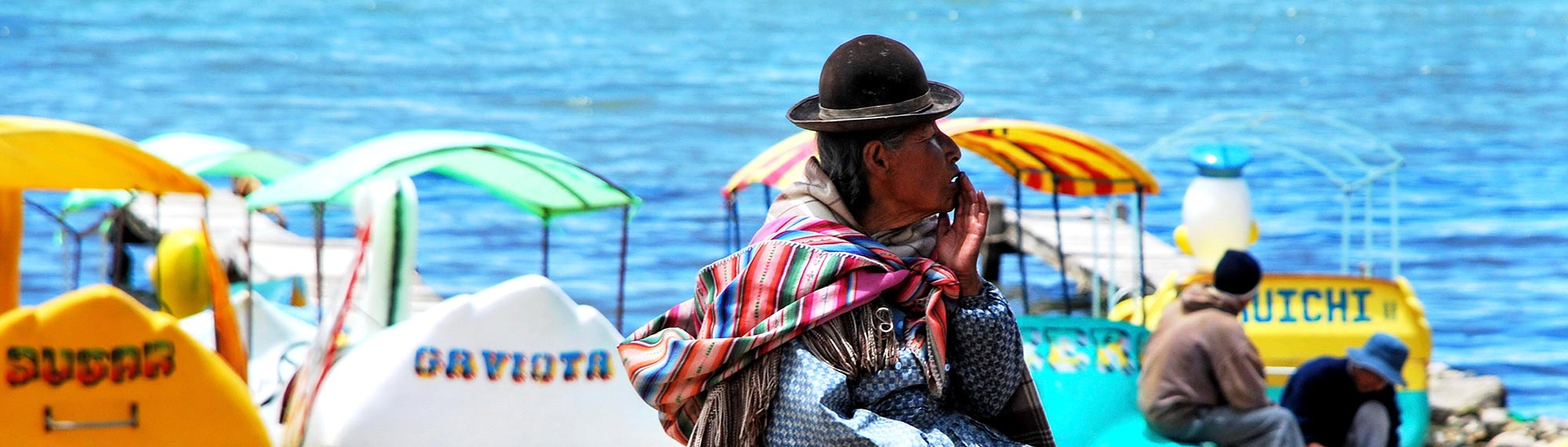 Old woman in Bolivia