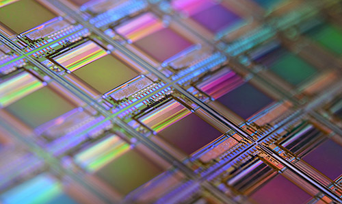 An image of digital chips