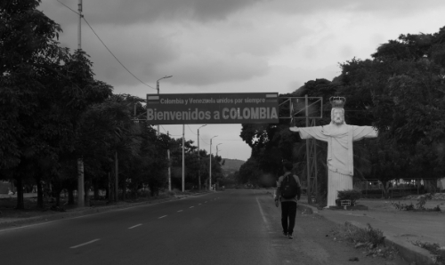 Border between Venezuela and Colombia 