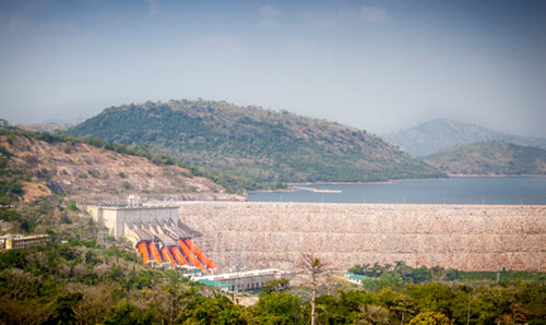 Image of a dam
