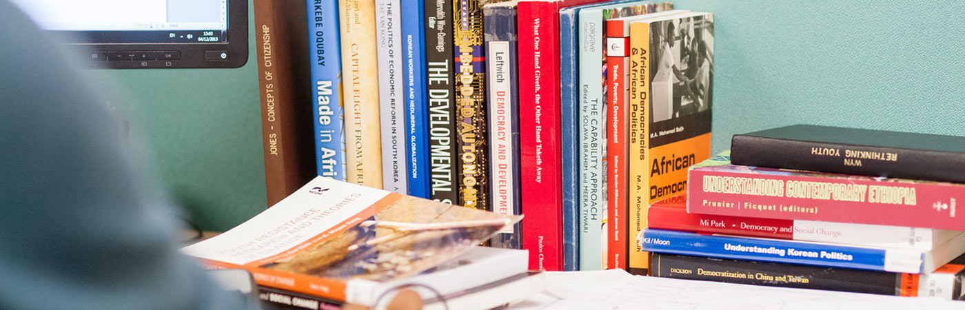 GDI books on a desktop